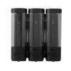 3 Chamber Shower Soap Dispenser 3x300ml Capacity Wall Mounted Shampoo and Conditioner Dispenser for Hotel Gym Club