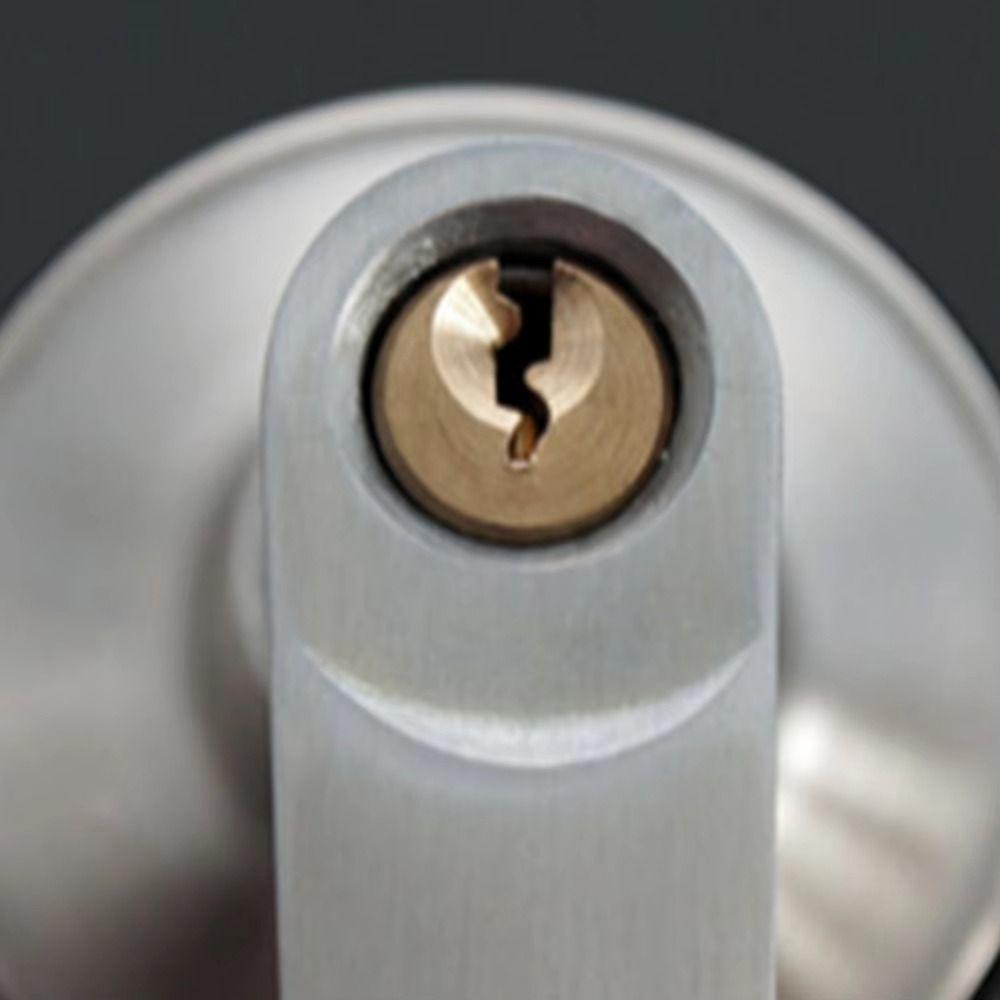 Anti-theft Door Lever Lock Stainless Steel Three-bar Handle Lock  Hardware Accessories