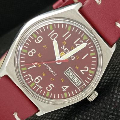 CEAS SEIKO 5 AUTOMAT 6309A JAPONIA D/D ROȘU 621b-a413509-2