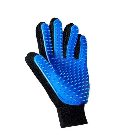 Silicone Pet Dog Cat Massage Gloves Grooming Cleaning Hair Removal Brush Comb