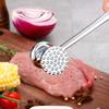 Aluminium Steak Metallhammer Schwerlast Fleischklopfer Schwer Robust Doppelseitiger Fleischklopfer Haushaltsküchenwerkzeuge