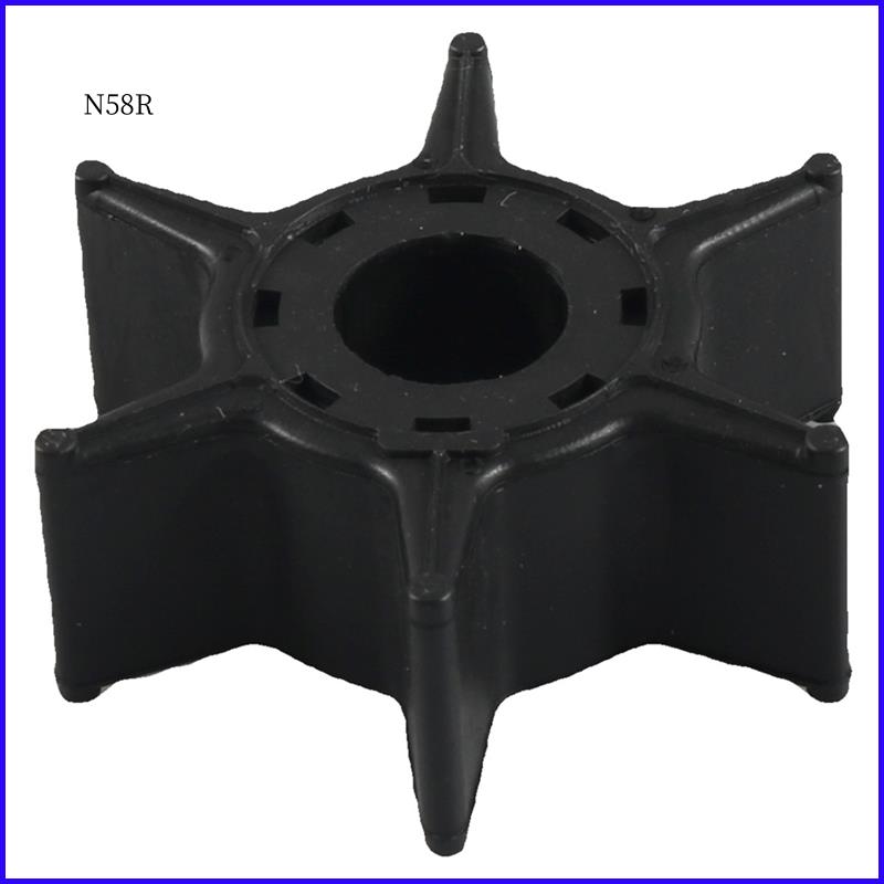 

RR-Water Pump Impeller For YAMAHA 2 Stroke Outboard Motor 20HP 25HP 6L2-44352-00 18-3065 500384 9-45613 Accessories чорний