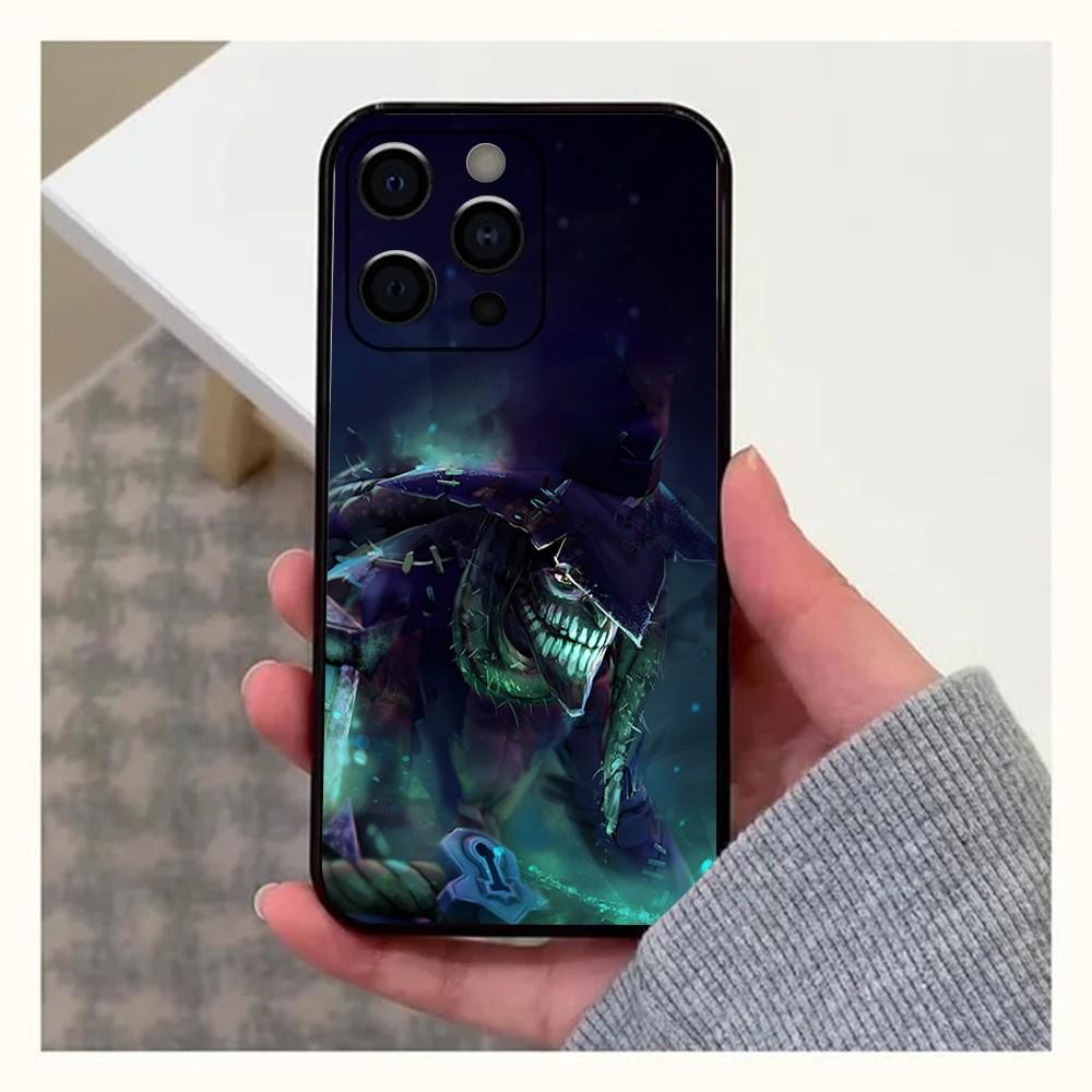 Game D-Dota 2 Phone Case For Apple iPhone 15,14,13,12,11,Pro,X,XS,Max,XR,Plus,Mini Soft Black Cover