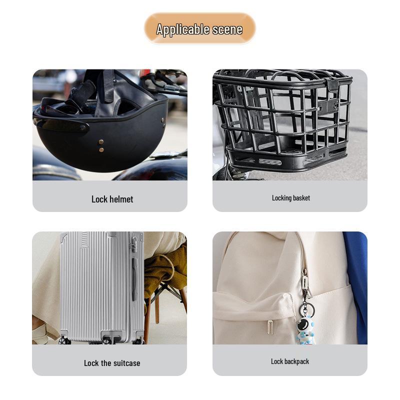 Smart Fingerprint Padlock for Secure Storage & Travel