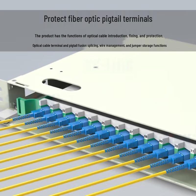 Hongji 96-Core ODF Optical Fiber Distribution Frame