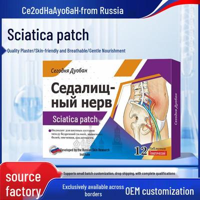 Russian Sciatica Relief Patch for Joint Discomfort and Lower Limb Numbness