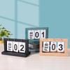 Simple Wooden Calendar, Flip Page Home Gift Decoration, Desktop Perpetual Photo Decoration2025 NEW2025 NEW
