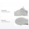 Pebble Retro Series Versatile Comfortable Trendy Casual Low-Top Running Shoes Women Sneaker Pale-Gray F12W512157FMB