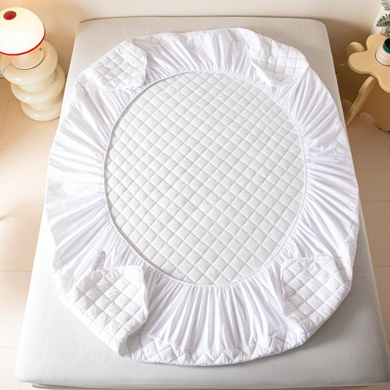 Waterproof Cotton Thick Mattress Cover Protector Breathable Adjustable Bed Cover Thicken Mattress Cover Protector Non-Slip Bed