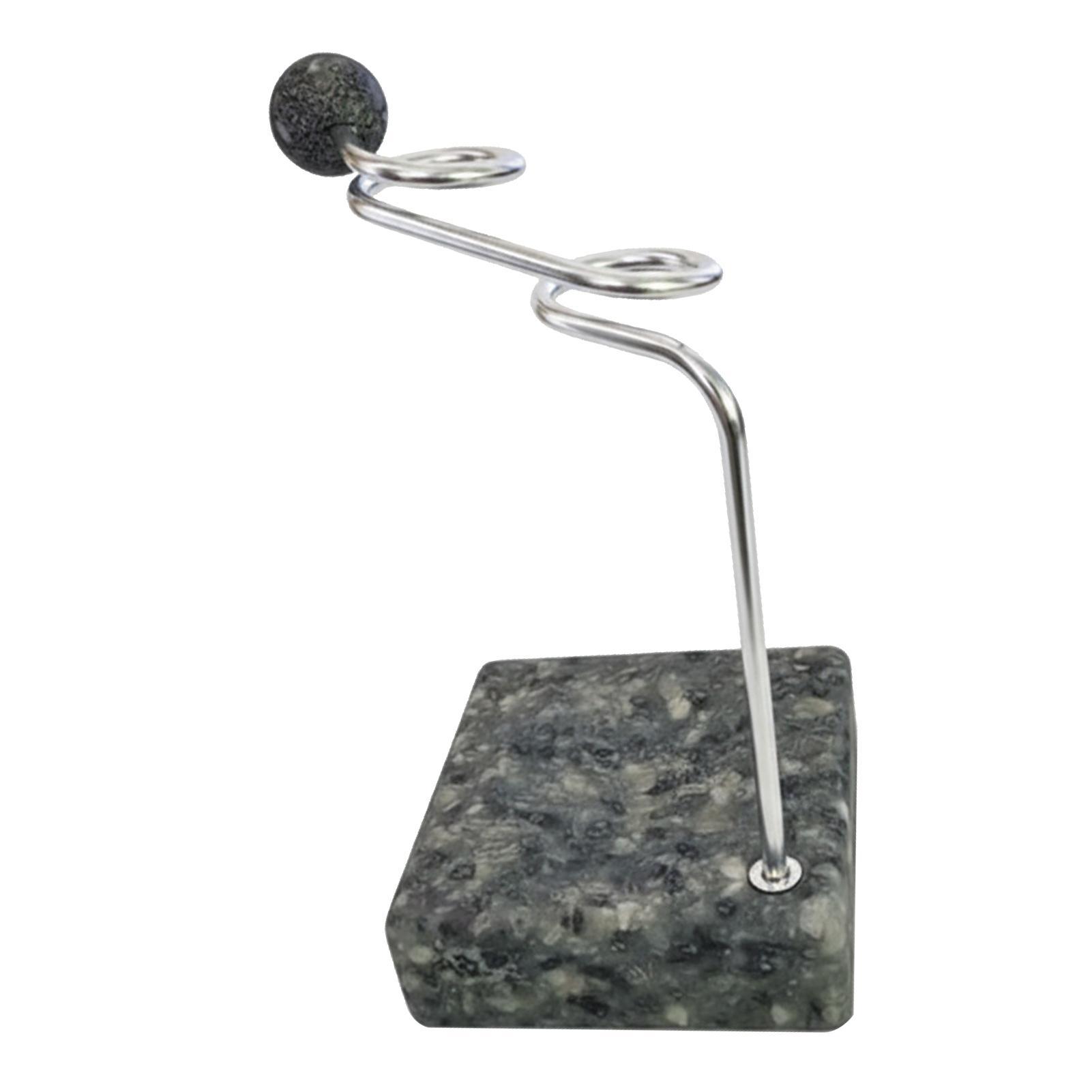 Toothbrush Holder Stand Stainless Steel Multifunctional Space Saving Modern Tooth Brush Organizer Dark Gray темно-серого