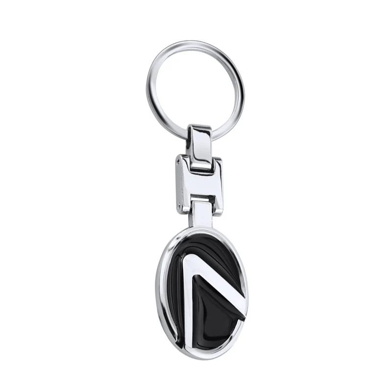 

For Lexus RX330 IS250 Ct200h ES300h RX350 IS300h NX300h RX400h ES350 GS300 Car Key Chain Metal Keyring Styling Accessories чёрный