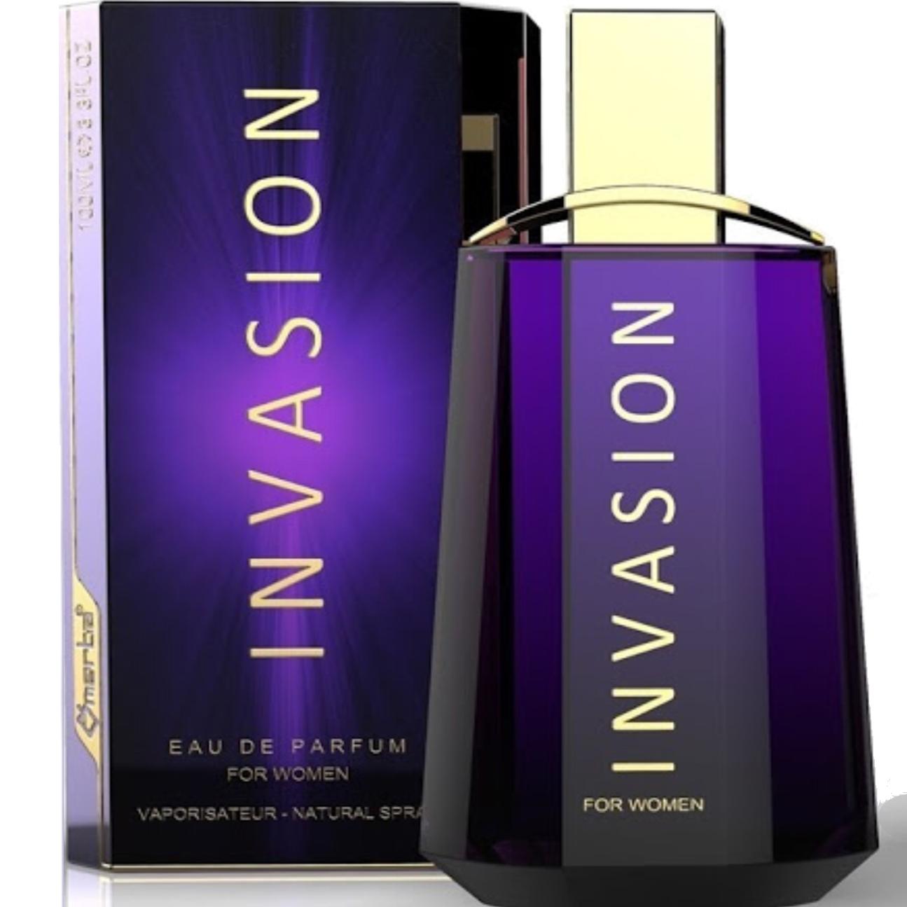 

OMERTA INVASION Perfume Women - Floral & Sweet Notes - 100ml Fragrance Twin Dupe