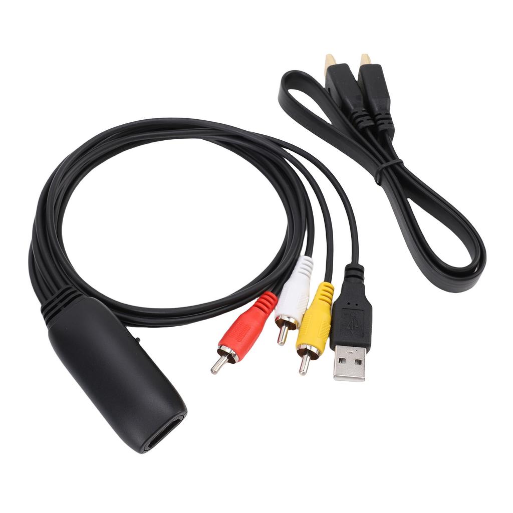 Video Sound Converter AV to HDTV DVD Game Console Converter with High Definition Multimedia Interface Cable
