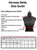 Fashion Belt Female Street Style Corset Chain Belt Adjustable Casual Chest Decorative Belt Gothic Clothing Accessories