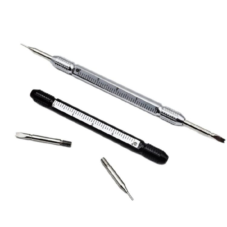 Multi Functional Scale Tool Using Double Heads for Quick Band Removal in Watch Repair Portable Efficient User Friendly