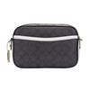 Coach Jes 25 Double Zipper Closure PVC Shoulder Bag Women Shoulder Bag Dark-Brown Multicolor C1767-IMNOX