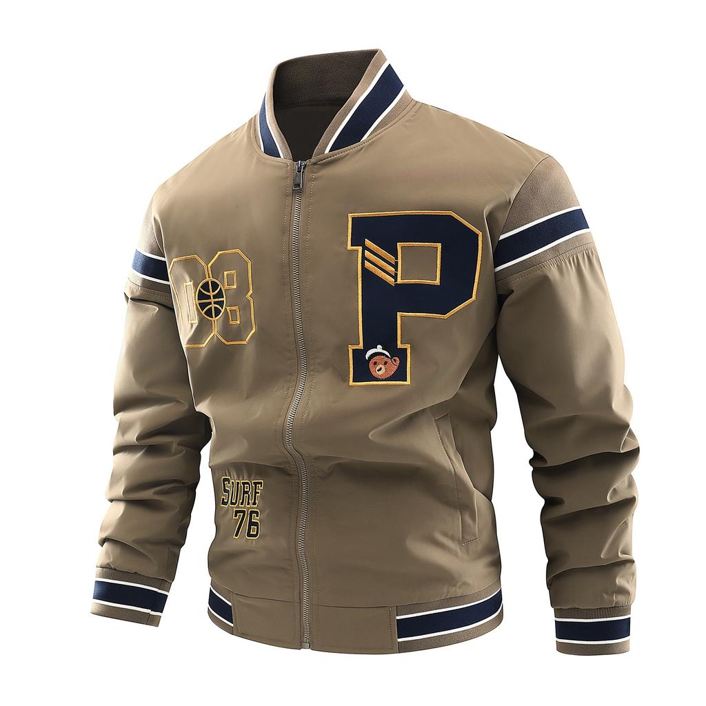 The new China-Korea-Japan baseball jersey cotton-padded clothes are embroidered clean and lightweight, and the small cotton is sold domestically.