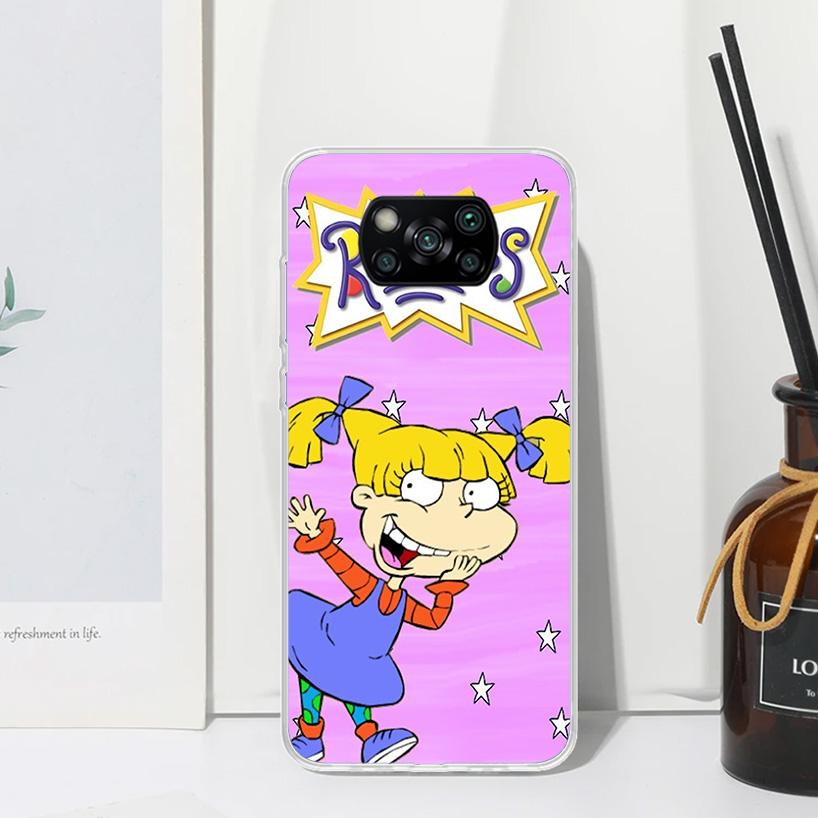 Cartoon R-Rugrat Phone Case For Xiaomi Poco X7 X6 X5 X4 X3 Nfc F6 F5 Pro F4 Gt F3 F2 F1 M5S M4 M3 Art Fundas Back Cover
