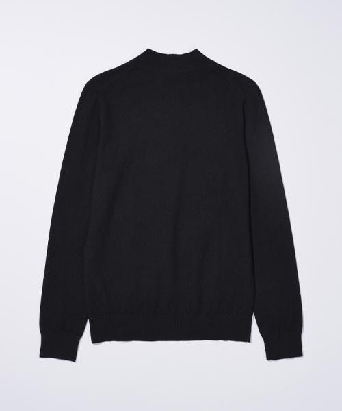 210EDIT Women'S Cashmere Blend Mock Turtleneck Knit_Zz4Sw011_Blk