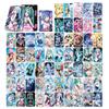 92 Peças/Conjunto Anime Hatsune Miku Cartão Lomo Kawaii Pocard Impressão HD Desenho Animado Jogo de Cartas Po Coleção Fãs Brinquedo Presente de Aniversário para Crianças