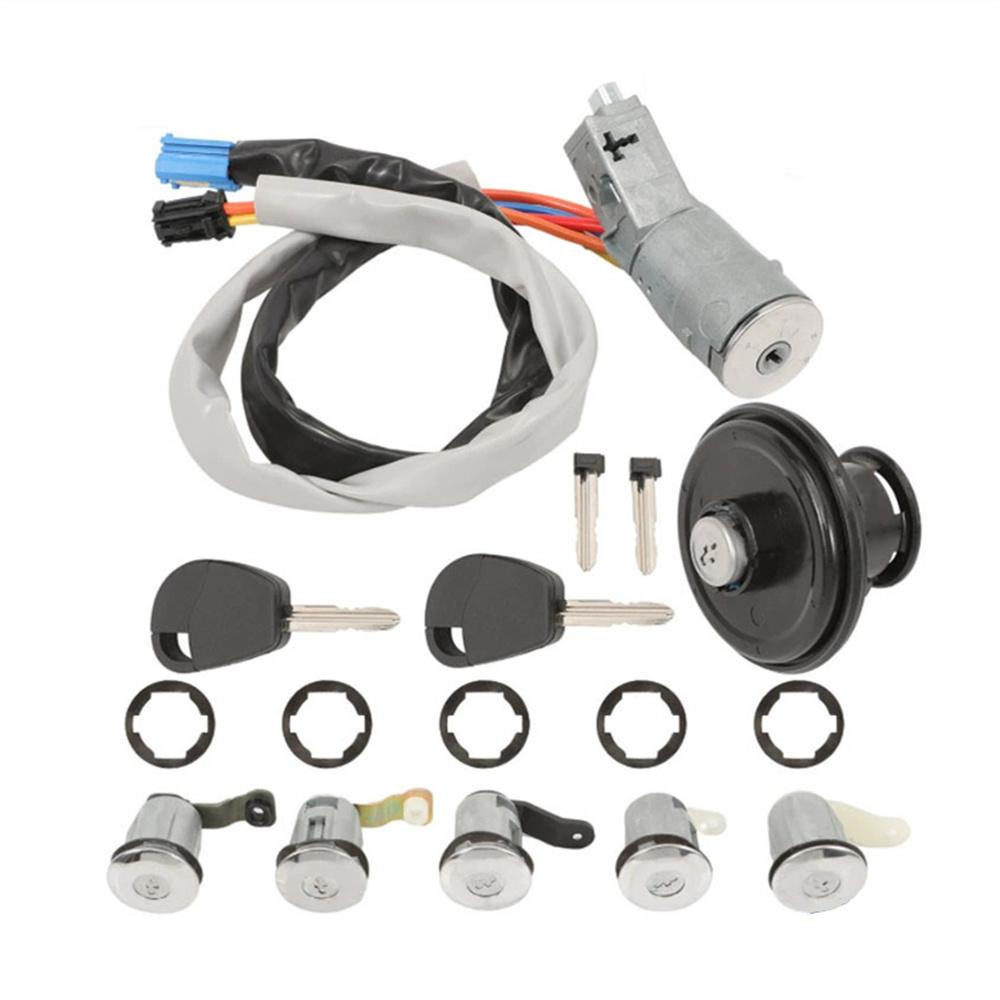 Car Ignition Switch Lock Cylinder Set 4162Cf For Citroen Berlingo 2002-2008