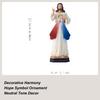 3D Sacred Jesus Figures Ornament Religious Birth Of Jesus Figurines Home Decor Decoration Desk Jesus Figurines 21.5CM