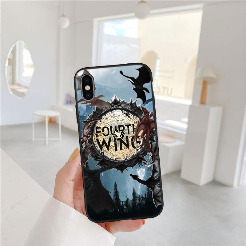 BF59 Fourth wing dragons Soft Shell Phone Case for Xiaomi Poco C40 C50 C51 C55 C65 C71 C75 F3 F5 F6 F7 M2 M3 Pro Ultra