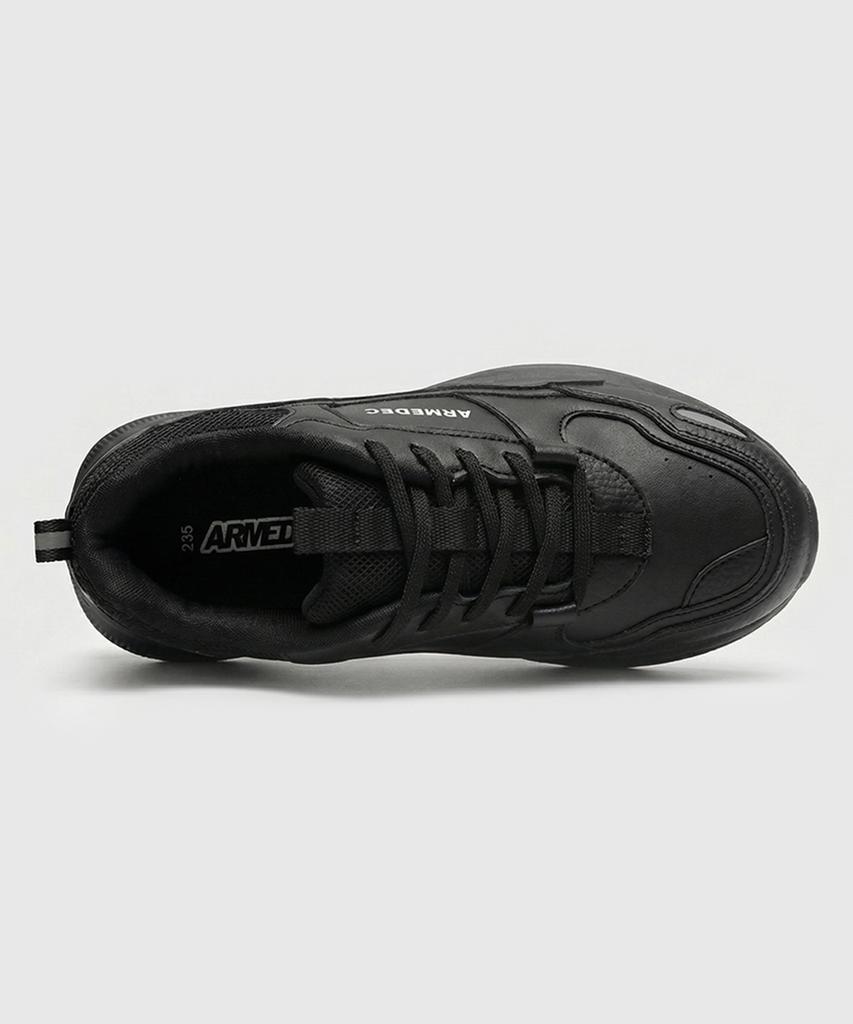 Armedes 4.5Cm Height-Increasing Non-Slip Comfortable Sneakers Ar-2012 Black (A Type)