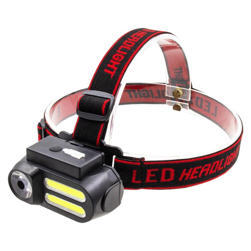 XP-G Q5 COB Led Fishing Headlight Use Rechargeable 18650 Battery Headlamp Head Flashlight Lamp Torch for Camping Light
