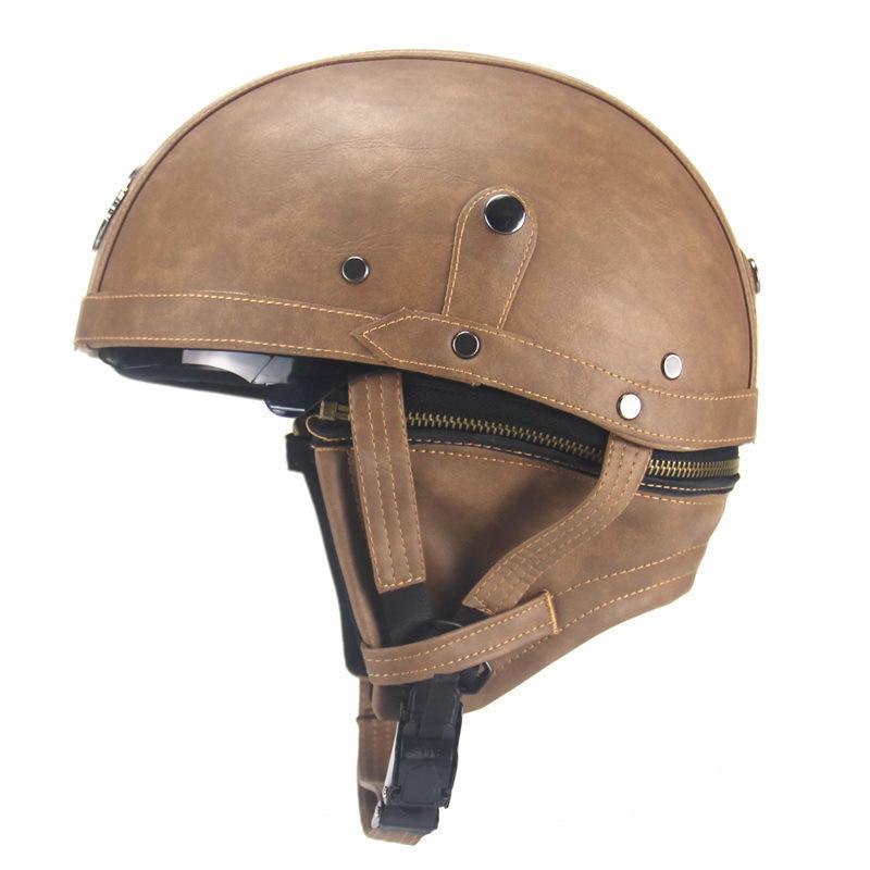 Harley Leather Hat Helmet, Locomotive Battery Car Helmet