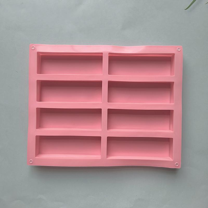 8 Cavity Cake Mold Sugarcraft Bread Fondant Cake Baking Mold Mini Fancy Cake Pan Silicone Mould Diy Baking Tools