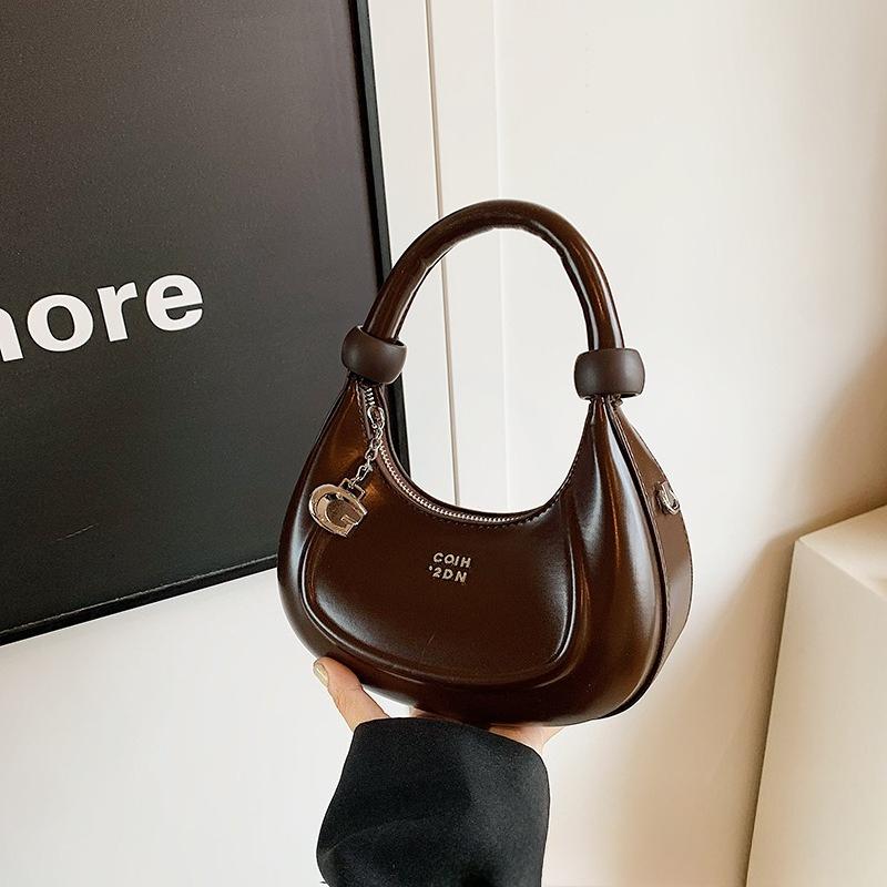 

Женская сумка, сумка под мышкой, изысканная, уникальная, ретро, универсальная, сумка-полумесяц через плечо/кроссбоди 22*9*15cm