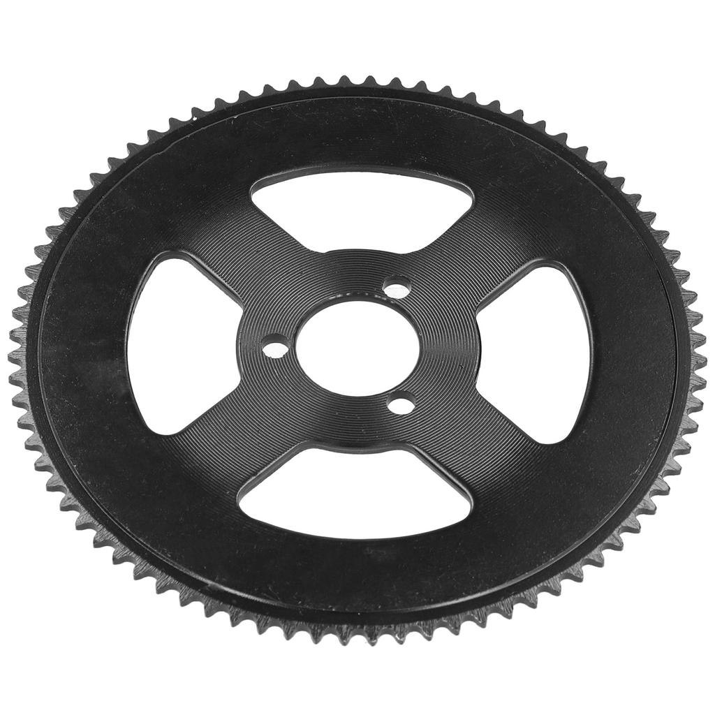 Schwarze Scheibe 25H Drei Löcher 80Z Kurbelgarnitur Innendurchmesser 29mm Ritzel für Elektroroller