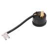 Protetor Térmico de Sobrecarga Plástico BHBL para Compressor de Ar Condicionado de 1HP com Fio Preto
