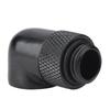 90 Degree Angle Rotary Tube Fitting PC Water Cooling G1 4 Thread Elbow Connector