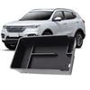 Caixa de armazenamento de apoio de braço central automotivo preto, recipiente, bandeja de luvas para Haval H6 2021 - 2024, acessórios de reforma de interior de plástico