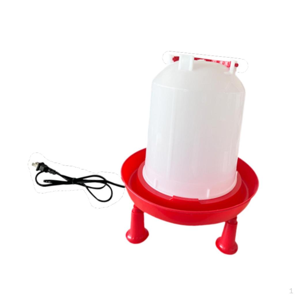 Chicken Water D Base Large Capacity Waterer for Chickens