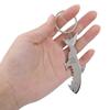 Metal Fish Shape Key Ring Bottle Opener Bag Key Chain Hanging Pendant