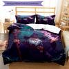 3pcs Wizard Bedding Set Duvet Cover Closure Includes 1 Duvet Cover & 2 Pillowcases, Soft and Comfortable for All Seasons.