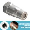 Stainless Steel Extension Pipe Fitting M18x1.5 Thread Adapter Automotive Sensor Accessories High Temp Resistance Precision Threads