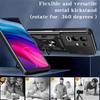 Armor Case For Infinix Note 50 Pro 4G Note 50 Pro+ 50x 5G Cover Lens Protection With Ring Magnetic Holder Coque Fundas Capa
