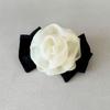 FANTASTIC PLANET Chiffon Rose Haarspange (ELFENBEIN)