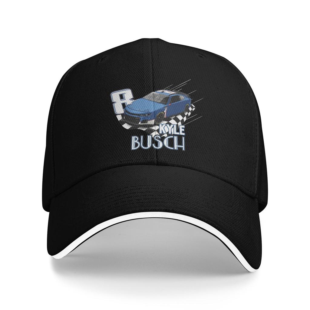 Kyle Busch Rip Baseball Cap Retro Sandwich Hat Unisex Adjustable Sun Hat Outdoor