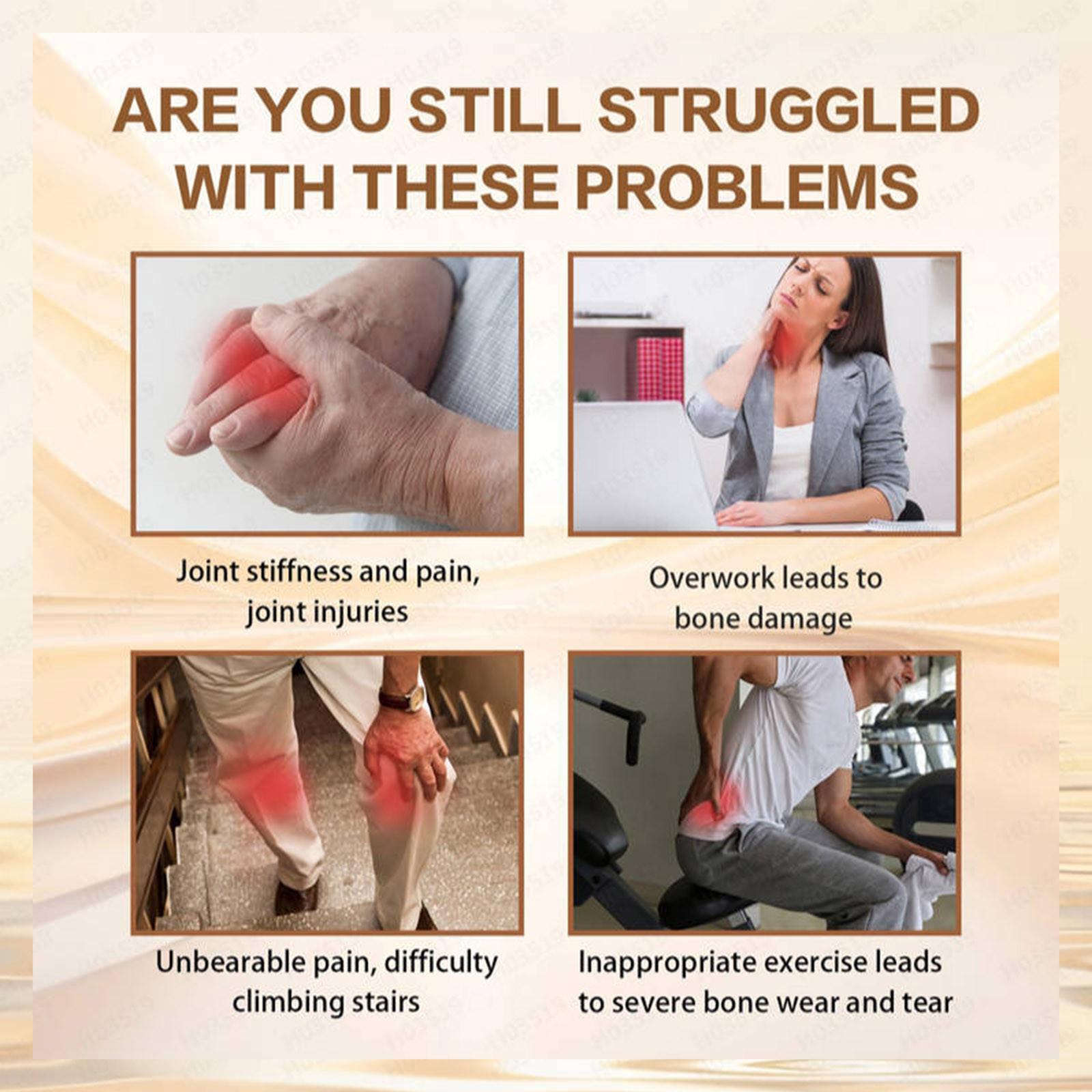 Крем для ухода за суставами Массажер для суставов Восстанавливающий и увлажняющий крем — фото 5