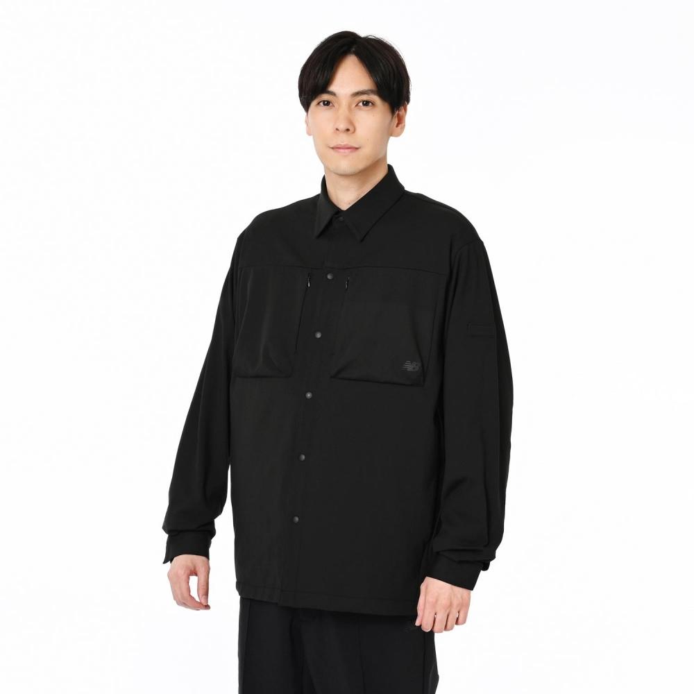 Мужская вязаная рубашка New Balance M aMt55723Bk Bk S