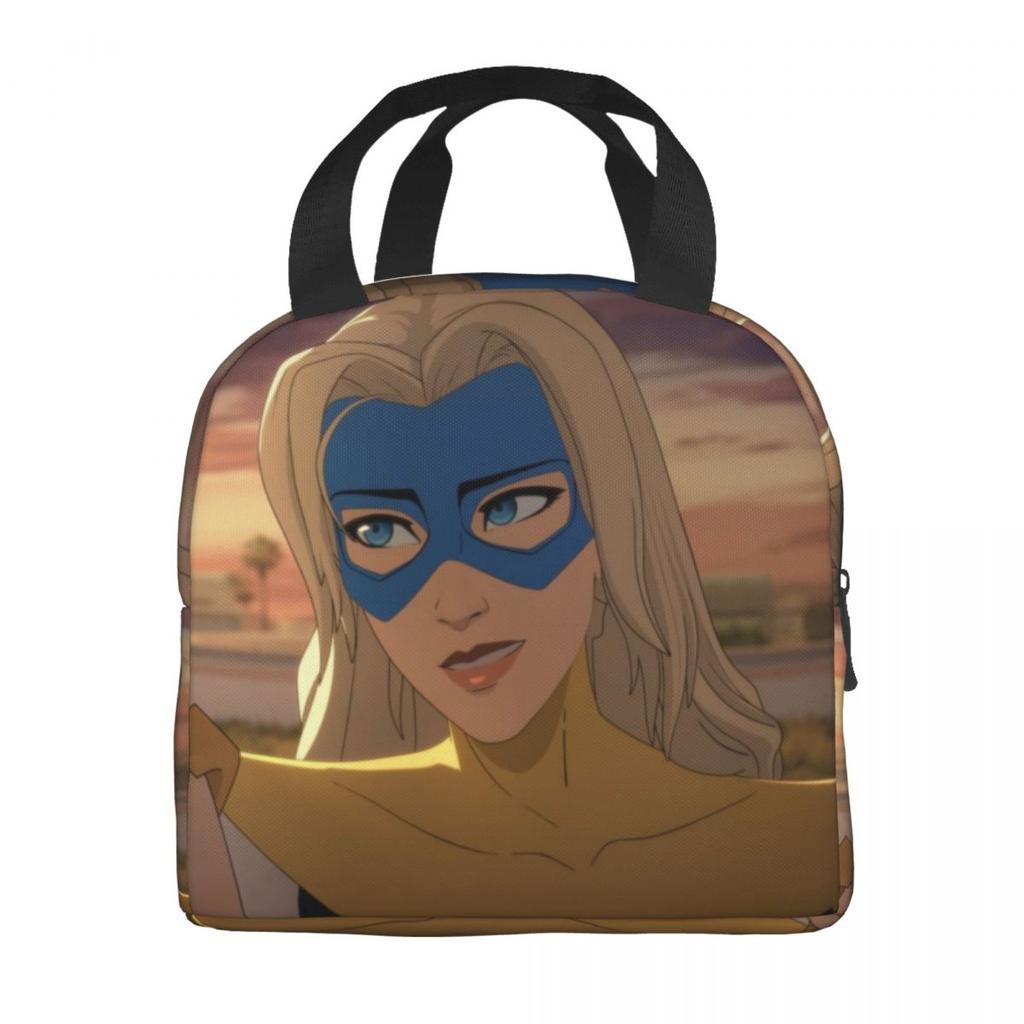 Blonde Blazer Dispatch Thermal Insulated Lunch Bag for Work Portable Food Bag Container Thermal Cooler Lunch Boxes