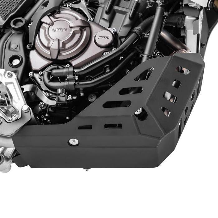 Sabot de protection moteur compatible avec Yamaha Tenere 700 21-24 Aluminium SK2 noir Motoguard