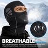 Winter Warme Sturmhaube Motorrad Vollgesichtsmaske Atmungsaktiv Ski Winddicht Helm-Innenfutter Sport Kapuzenmütze Radfahren Reiten Ski Kopfbedeckung