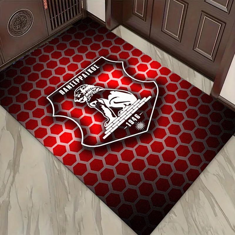 Panserraikos FC Carpet Rug for Living Room Bedroom Home Sofa Decoration,Kids Play Non-slip Floor Mat