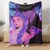 1pc KPop Demon Hunters18 Blanket, Gift, for Men and Women, Soft Blanket, Good for Sofa Bed Couch Travel, Lightweight Flannel Blanket